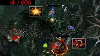 DOTA PUCK vs EMBER SPIRIT: 14HP FIGHT