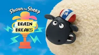 NEW 🐑 Feed Shirley 🐑 Shaun the Sheep - Brain Break 🐑 For Kids