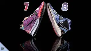 Nike Kyrie 7 & Nike Kyrie 8 Infinity Detailed Initial Comparison!