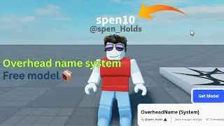 Overhead Name Tag/Title System - Free Model 📦 | Open-Source Roblox Studio System 