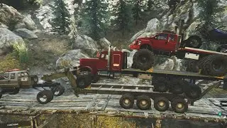 Snowrunner- Hauling very Large with Mods! (Xbox)