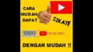 cara mudah menambah subscriber youtube dengan mudah | 2020