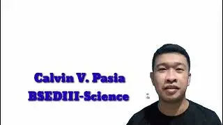 Behaviors of Wave (Calvin V. Pasia)