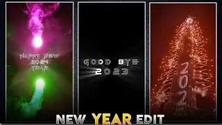 Happy New Year 2024 Video Editing | Instagram Trending New Year Video Editing