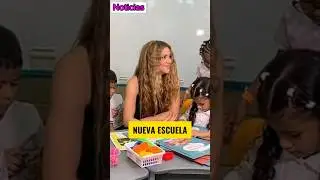 Shakira inaugura nueva escuela en Barranquilla Colombia🔥