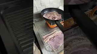 Korean food - pork belly 삼겹살