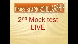 Times Spark 2nd mock test live