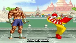SAGAT VS RONALD MC DONALD !