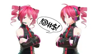 [MMD Talkloid] Teto argues with herself