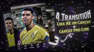 CAPCUT | 4 Transition Like AE..!(TIKTOK Trending Edits Transition)!!