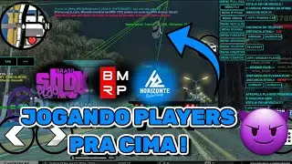 USANDO A NOVA FUNÇÃO DO MELHOR APK MOD MENU PARA SAMP (APK TROLLS) NO BPS, BMRP E HZRP