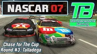 HEY KURT BUSCH, I THOUGHT WE WERE FRIENDS?!  NASCAR 07 [Chase for the Cup #3 - Talladega]