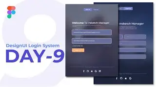 Designing an Interactive Login Screen with Figma: A Step-by-Step Tutorial | Day - 09 | Appsventory