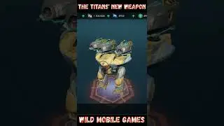 New weapons for titans acoustics of titans War Robots #pixonic #shorts #warrobots