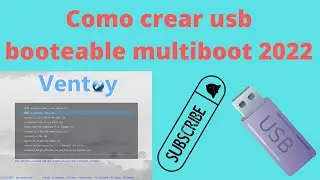 Como Crear Un USB Booteable Multiboot 2023