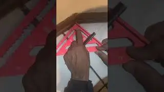 Using a Speed Square as an Angle Finder 