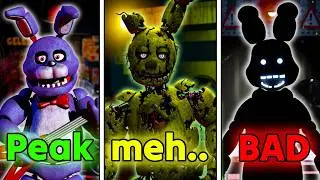Who is The Best Bonnie Character? (Ranking every FNAF Bonnie Animatronic)