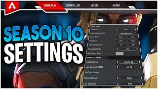 Best CONSOLE SETTINGS for Apex Legends! Season 10 Emergence (ALC & Default)