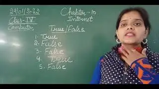 Class IV Computer 29 01 2022 by Ms Anchal Singh, Chapter 10