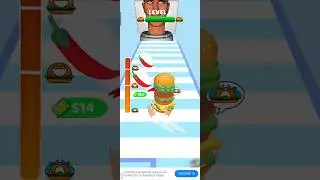 Burger Stack Run #shots #ytshorts #viral