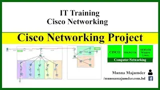 Cisco Packet Tracer Project 2023 | Packet Tracer Design | CCNA Tutorials