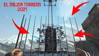 COMO HACER EL MEJOR TORREON EN ARK EN 2021/ ark small tribes oficial/ LUCKSON 135