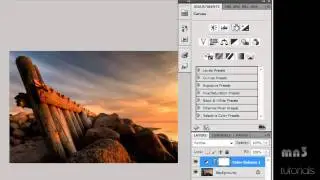 Photoshop - Sunset effect