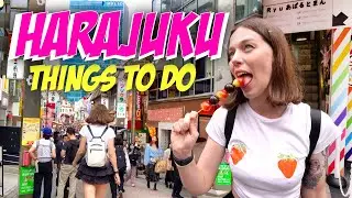 Harajuku Tokyo Travel Guide 🇯🇵 BEST Street Food, Shopping, Purikura & Pet Cafes
