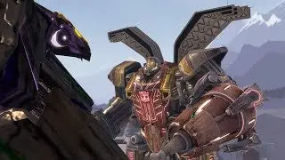 SFM - Autobots Vs Trypticon Transformers Fight Scene