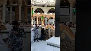 Lucky Child MASHA ALLAH ♥️ | MASJID AL HARAM  
