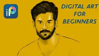 Digital Art for beginners | digital art tutorial | Android phone | ibispaintx tutorial