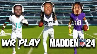 NFL WRS Play Madden 24 Race. Who Wins?