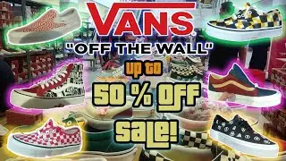 UP TO 50% OFF VANS SALE AT AYALA MALLS THE 30TH!