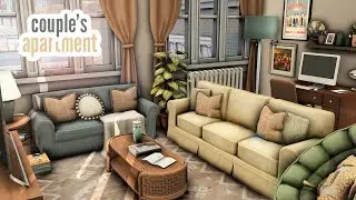 couple's apartment \\ The Sims 4 CC speed build