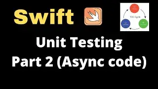 How to write Unit Tests in iOS | Part 2 (Asynchronous code testing)