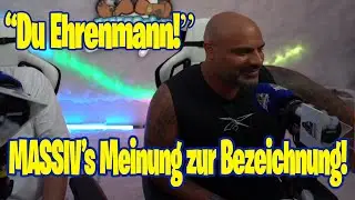 "DU EHRENMANN!" MASSIV´s Meinung zur Bezeichnung & Treffen mit AbuGoku | Al Massiva Late Night #3