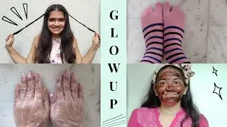 I Tried to GLOW UP in a DAY | Reeva Kuvadia