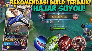 REKOMENDASI BUILD TERBAIK ALUCARD HAJAR SUYO DI RANK‼️| BUILD ALUCARD TERSAKIT 2024