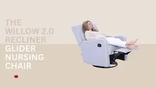 🇭🇲🇬🇧 Willow Nursery Recliner Glider Chair