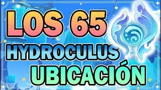 Ubicación de los 65 HYDROCULUS .Condado Liffey y Instituto de Ciencias de Fontaine Genshin Impact