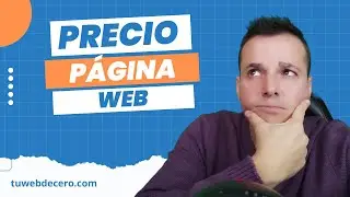 Cuánto cuesta una pagina web