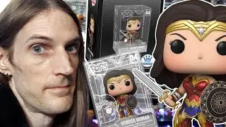 $50 RETAIL!? For A FUNKO POP? Wonder Woman Die-Cast Funko Pop Review