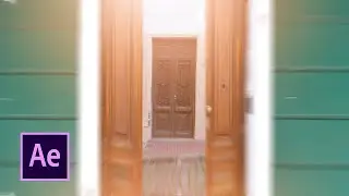 TRANSITION effect with DOORS (After Effects Tutorial)
