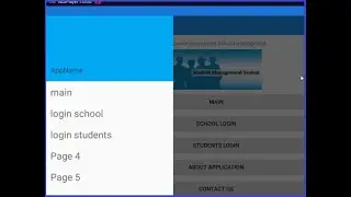 كيفية عمل قائمة جانبية في تطبيقات الموبايل Flyout Xamarin forms-Master detail