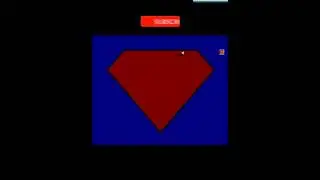 🔥❤️How to Draw SUPER-MAN Logo By Python | AMAZING😍| #subscribe #youtube #shorts #viral #fun #support