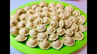 Очень вкусные пельмени - ДОМАШНИЕ! Рецепт теста для пельменей.Тонкое, эластичное тесто!