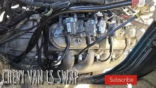 I Put A L33 5.3 LS In My G20 Van #veno #vandura 