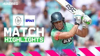 Kapp and Winfield-Hill CRUISE to derby win 😎 | Oval Invincibles v London Spirit Highlights