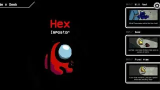 *NEW* Among us Hide & Seek Full funny gameplay by Hex