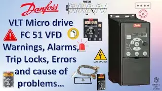 Danfoss FC 51 Microdrive Alarms, Errors & Warnings Explained 🔧⚠️